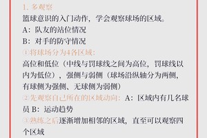 初学者如何理解并应用篮球训练的新趋势